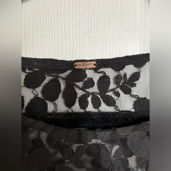 Free people black lace dress size 2 - Picture 6 of 6